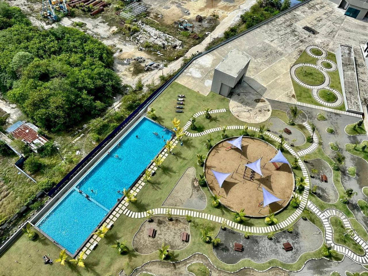 Jesselton Quay Sea & Pool View For 6 Pax Kota Kinabalu Exterior foto